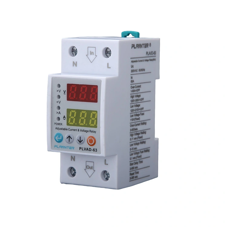 63A समायोज्य भोल्टेज वर्तमान रक्षक